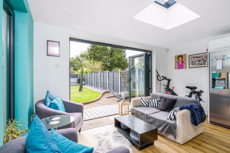 Bifolds onto garden