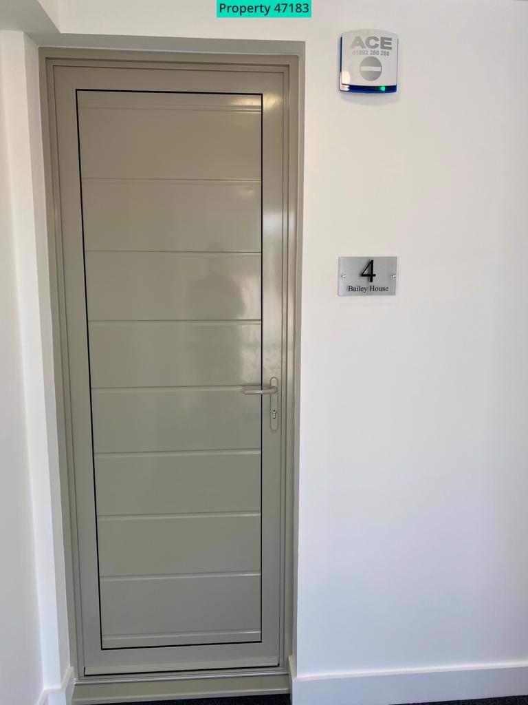 Secure door to private Apartment