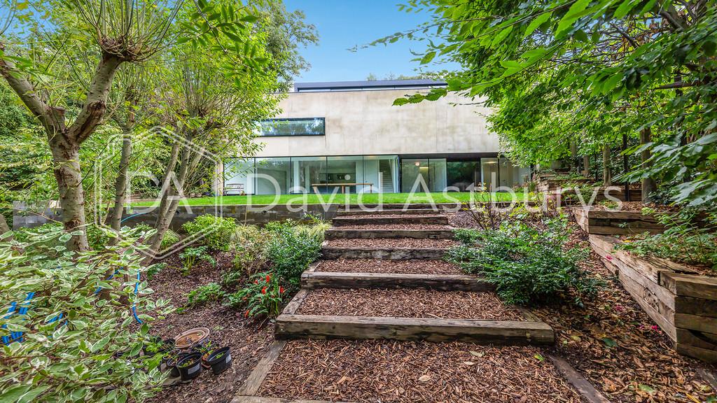 Eco House, Priory Gardens, Highgate... 4 bed detached house £8,000