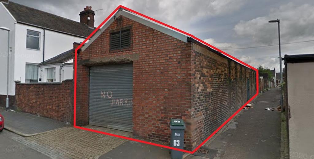 Garage at 14 Grafton Street... Garage £10,000