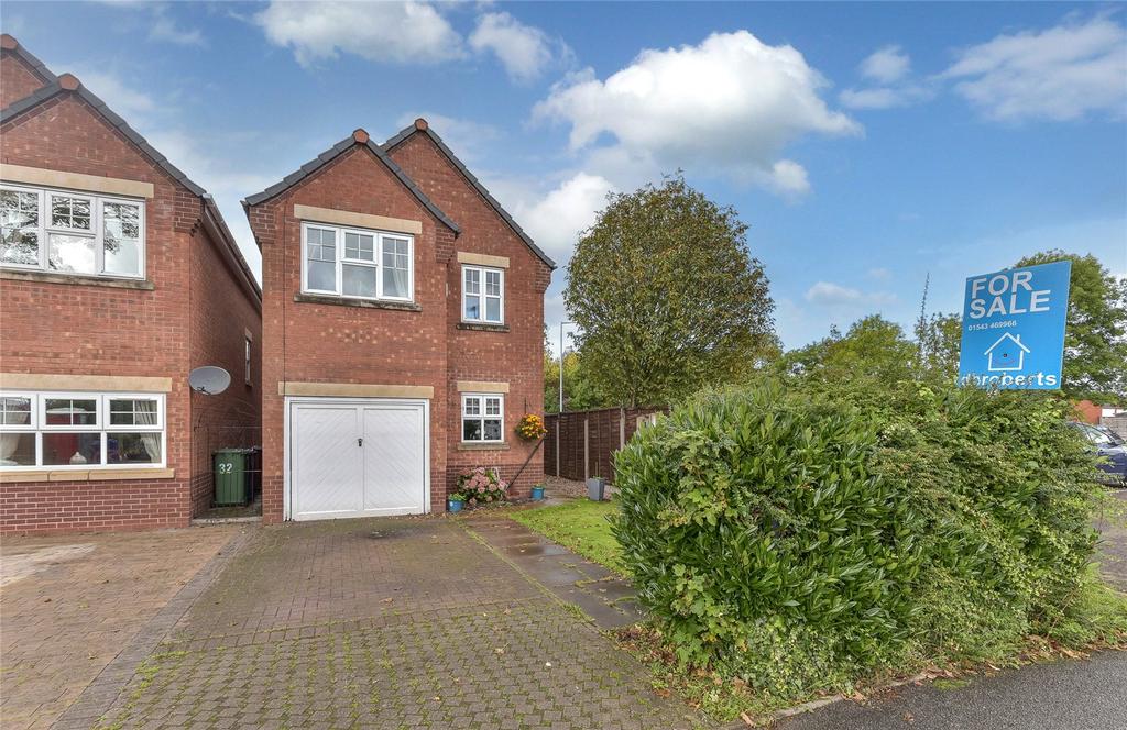 Anglesey Street, Hednesford, Cannock, WS12 3 bed detached house £227,500