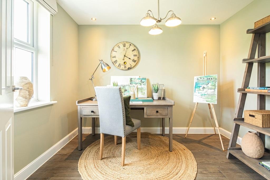 Home office in the Chelworth Show Home