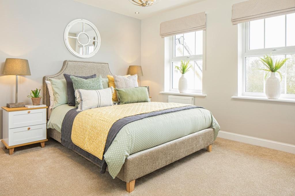 Further double bedroom in the Chelworth Show Home