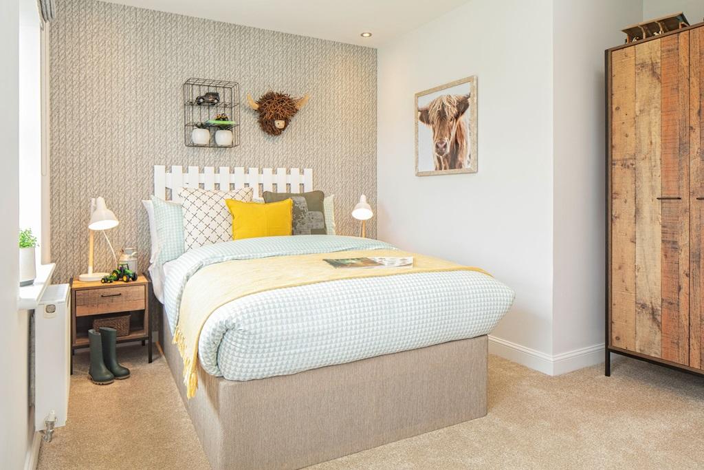 Further double bedroom in the Chelworth Show Home