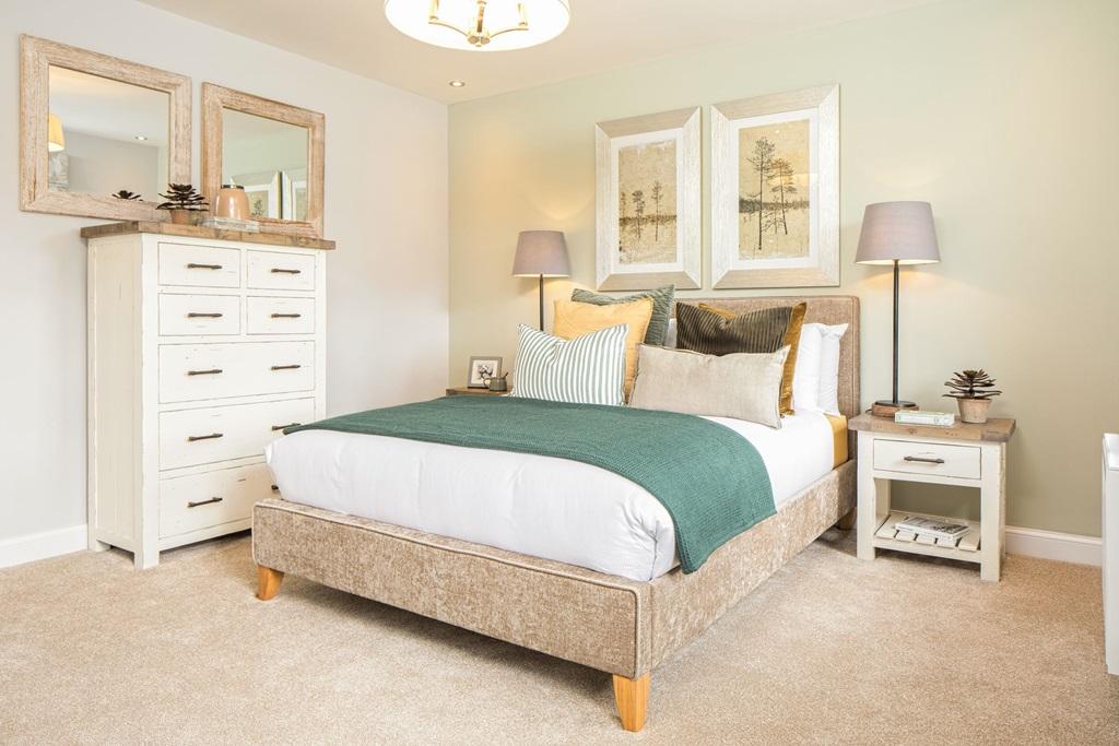 Further double bedroom in the Chelworth Show Home