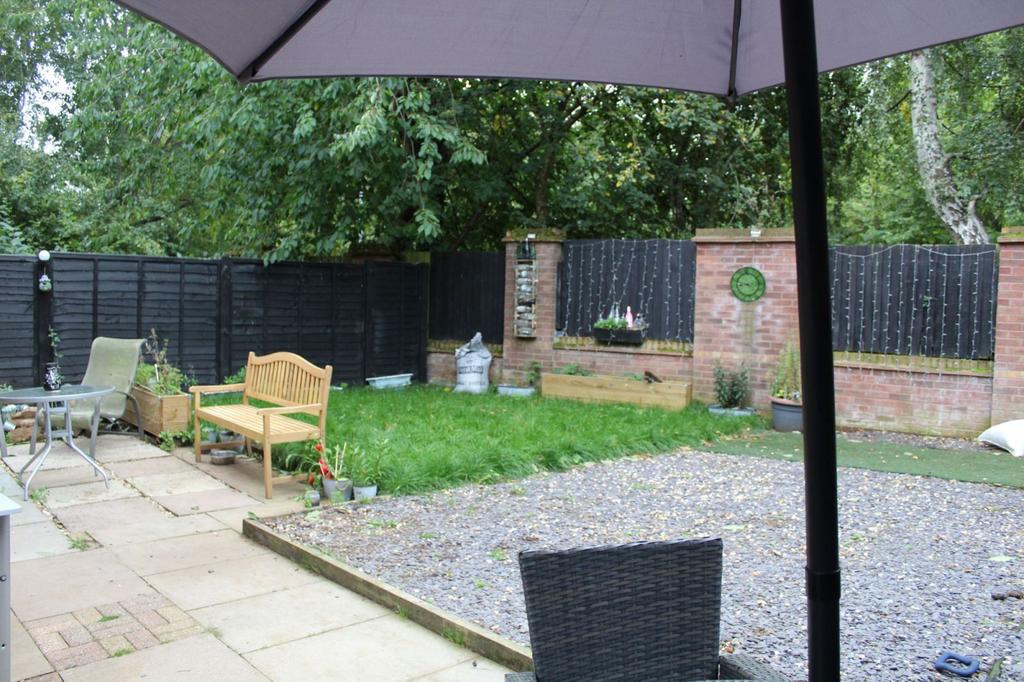 Rear garden