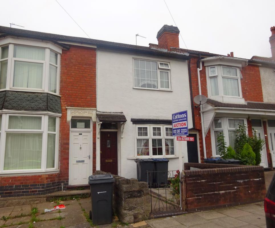 246 Heather Road, Small Heath... 3 bed terraced house £135,000