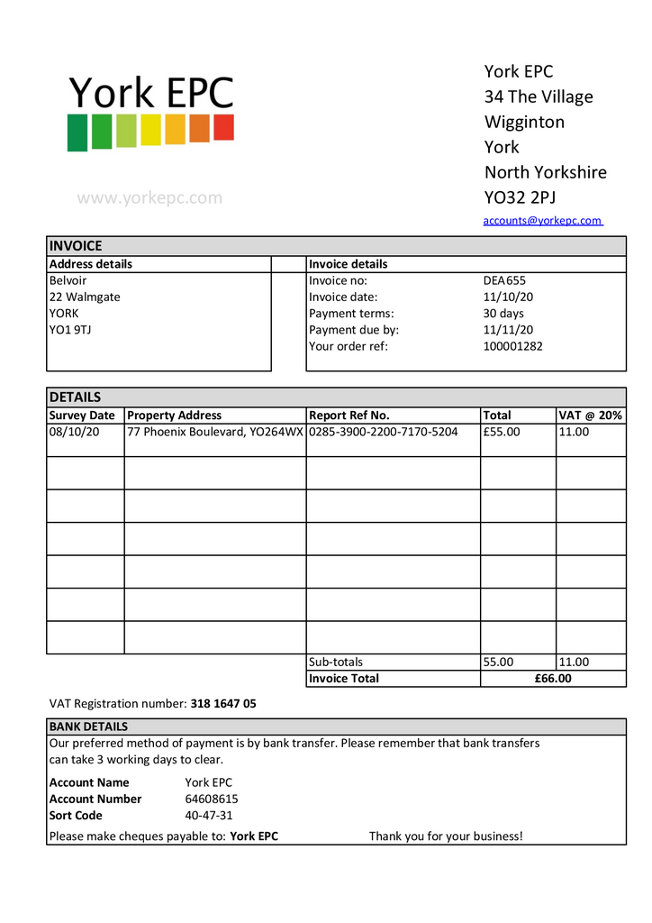 EPC Certificate