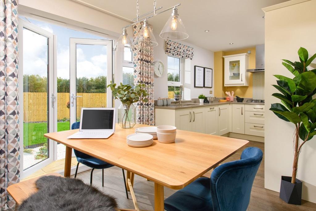 Kitchen diner of Abbeydale 3 bedroom Show Home