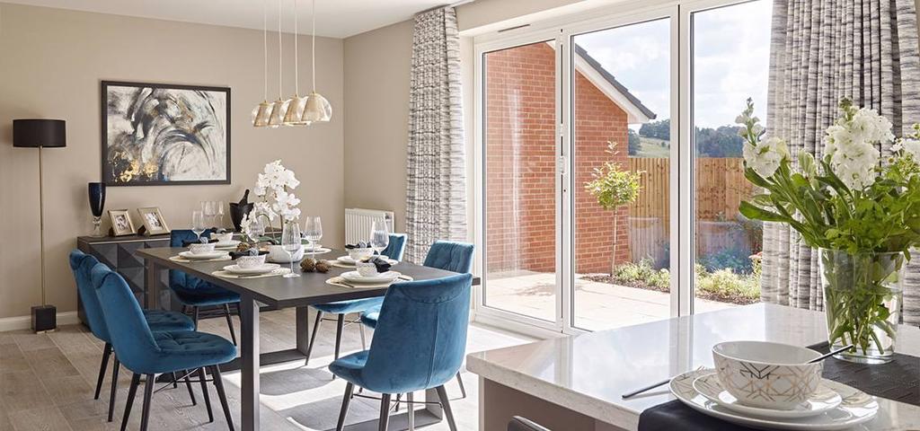 Typical dining area