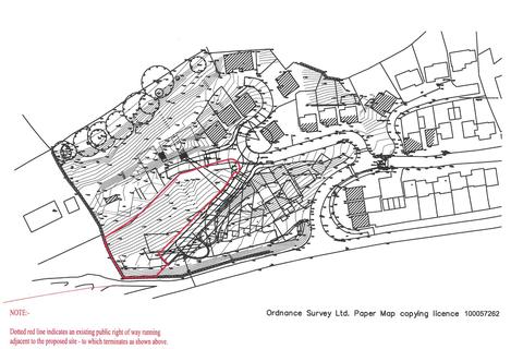 Plot for sale - At Hendidley, Milford Road, Newtown, Powys, SY16