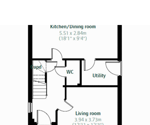 3 bedroom detached house to rent, Tithebarn