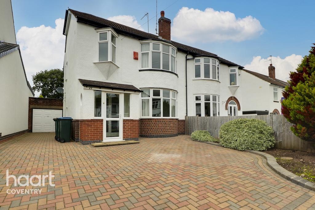 Salisbury Avenue, Coventry 3 bed semidetached house £375,000