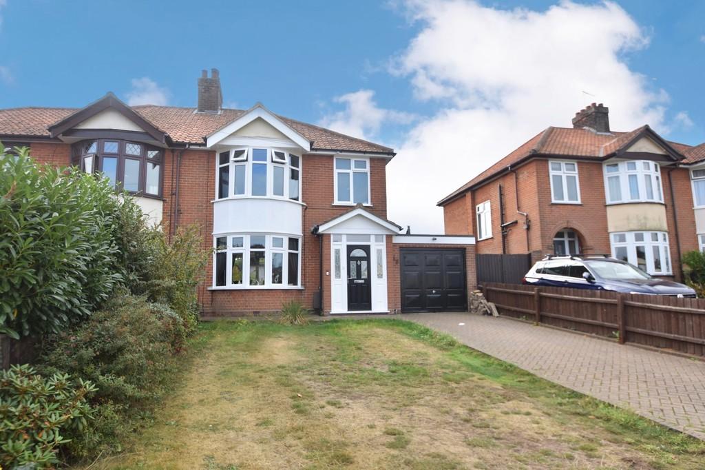 Woodbridge Road East, Ipswich, IP4 5QJ 3 bed semidetached house £355,000