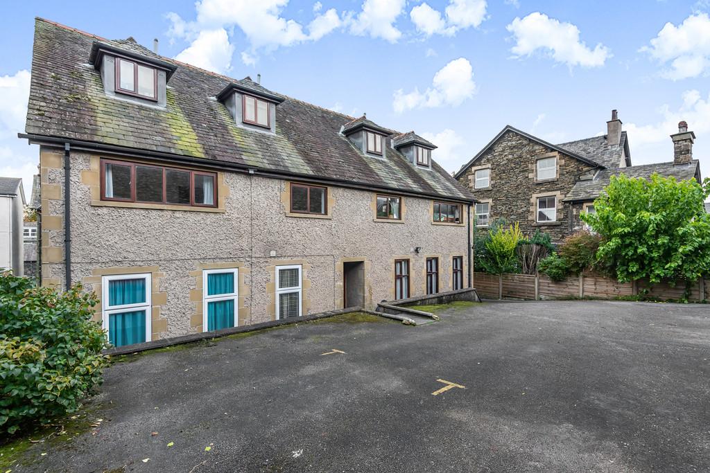 Rear of property