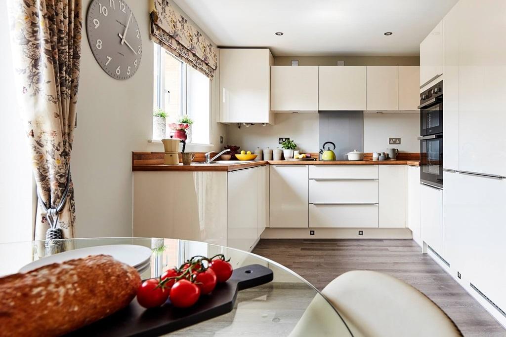 A modern easy to clean kitchen