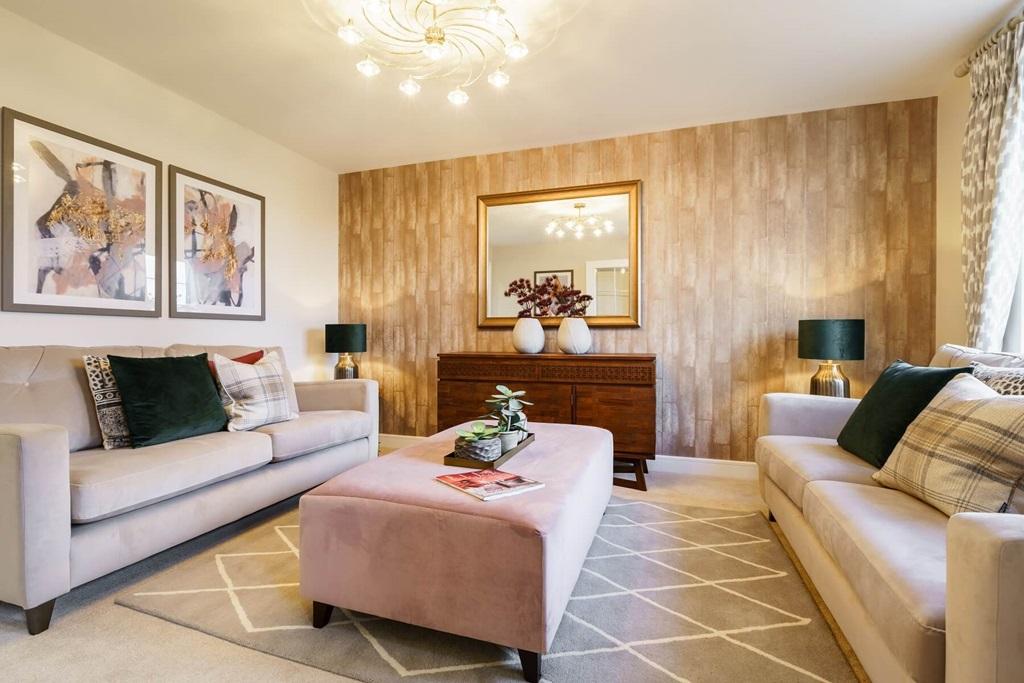A blank canvas living room to make all yours