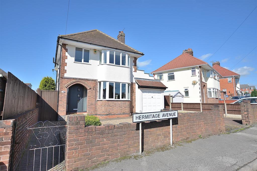 Hermitage Avenue, Mansfield 3 bed detached house £285,000