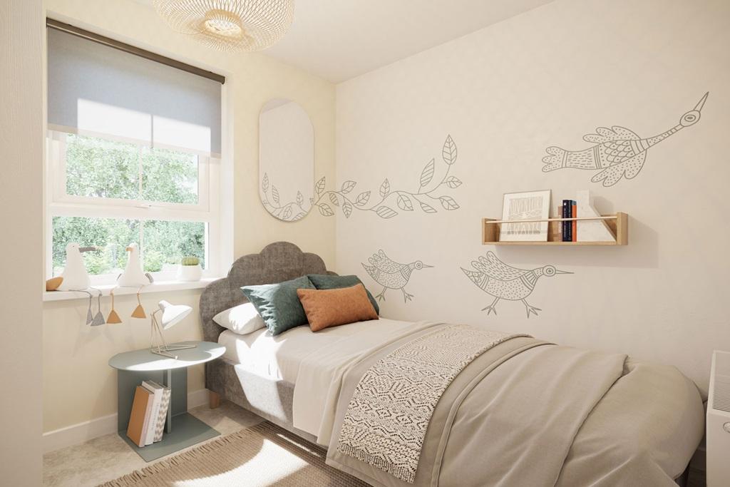 Fircroft cgi single bedroom