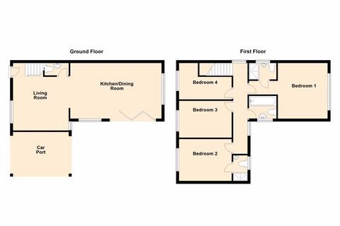 4 bedroom detached house for sale, Wing Road, Manton, Oakham