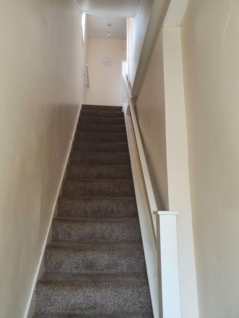Stairs to property
