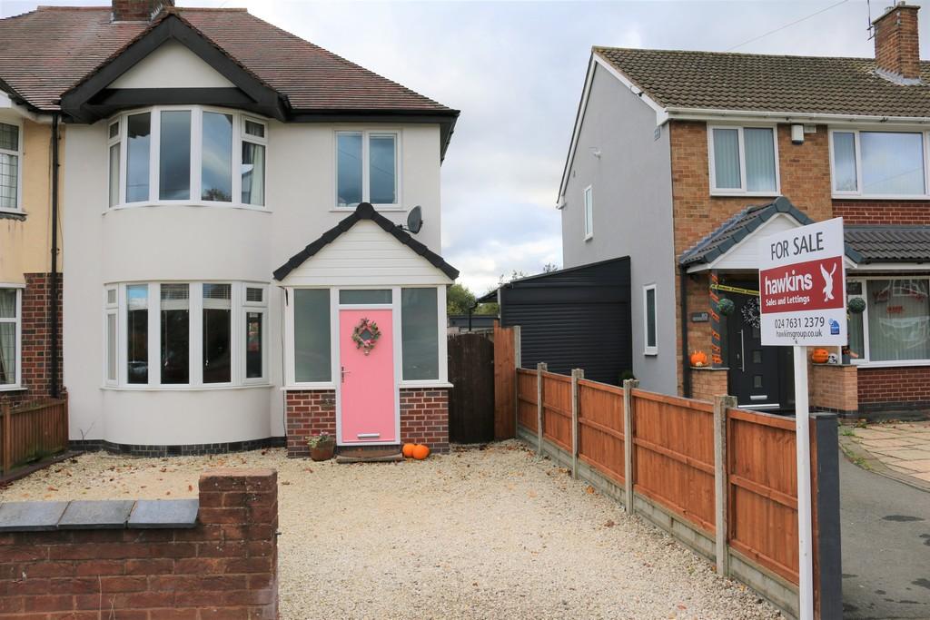 Newdigate Road, Bedworth 3 bed semidetached house £250,000