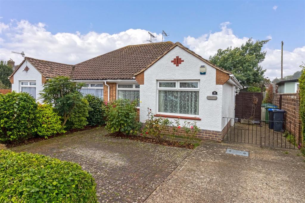 Upper Boundstone Lane, Sompting, Lancing 2 bed semidetached bungalow £375,000