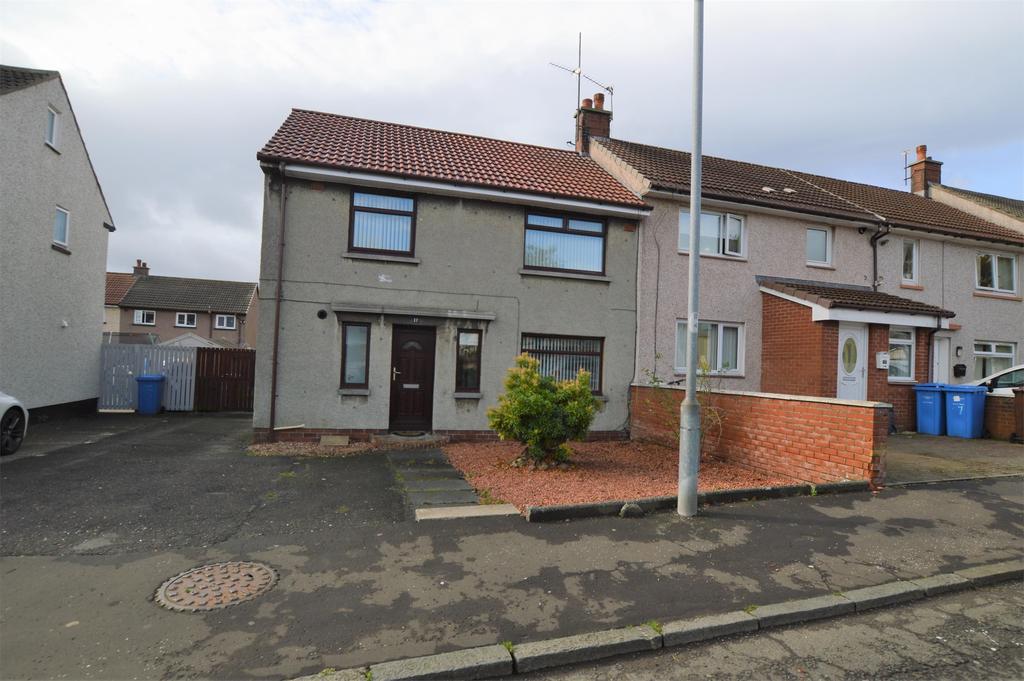 17 Abbots Avenue, KILWINNING, KA13 6BZ 3 bed end of terrace house £80,000
