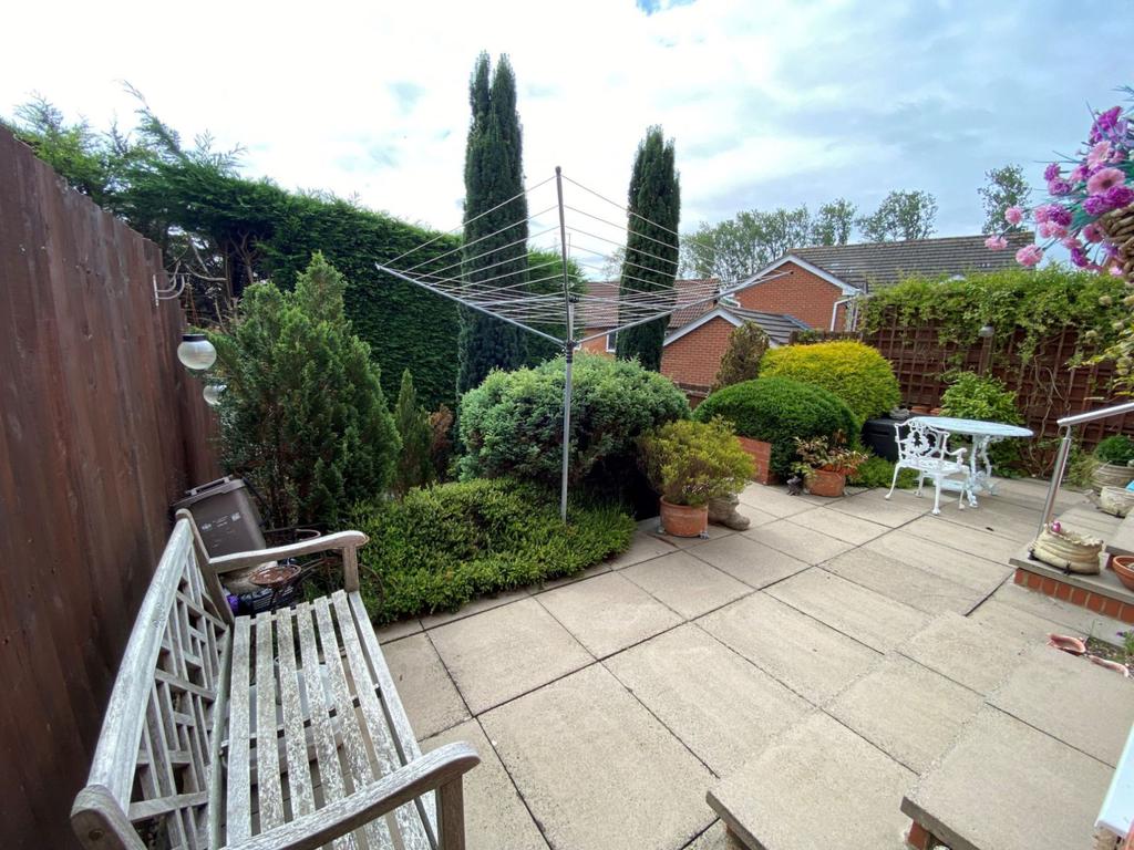 Rear garden