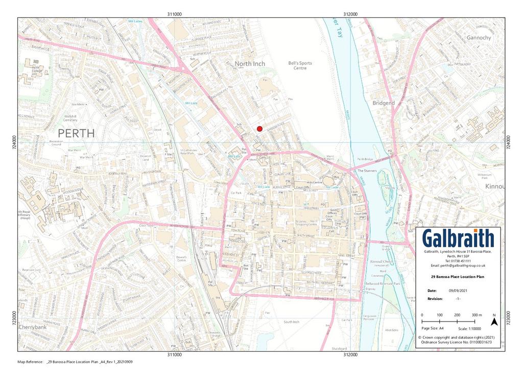 Perth Location Map
