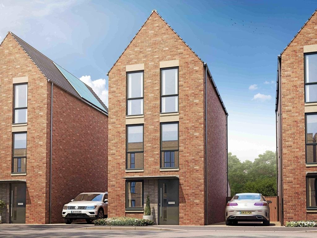 External CGI of The Thorney at Trumpington Meadows by David Wilson Homes