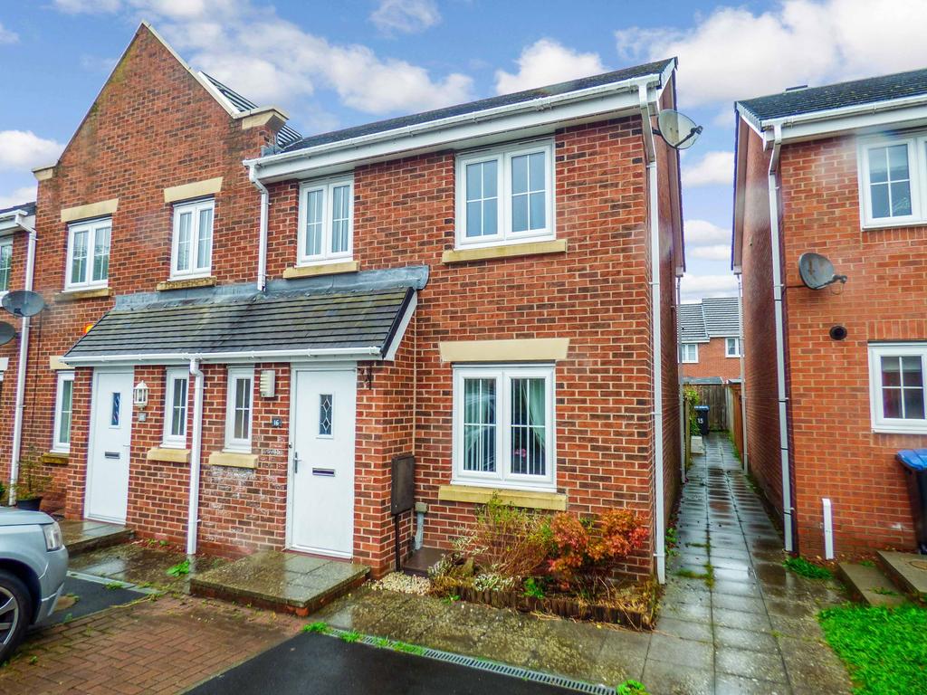 Arkless Grove, The Grove, Consett... 3 bed terraced house £100,000