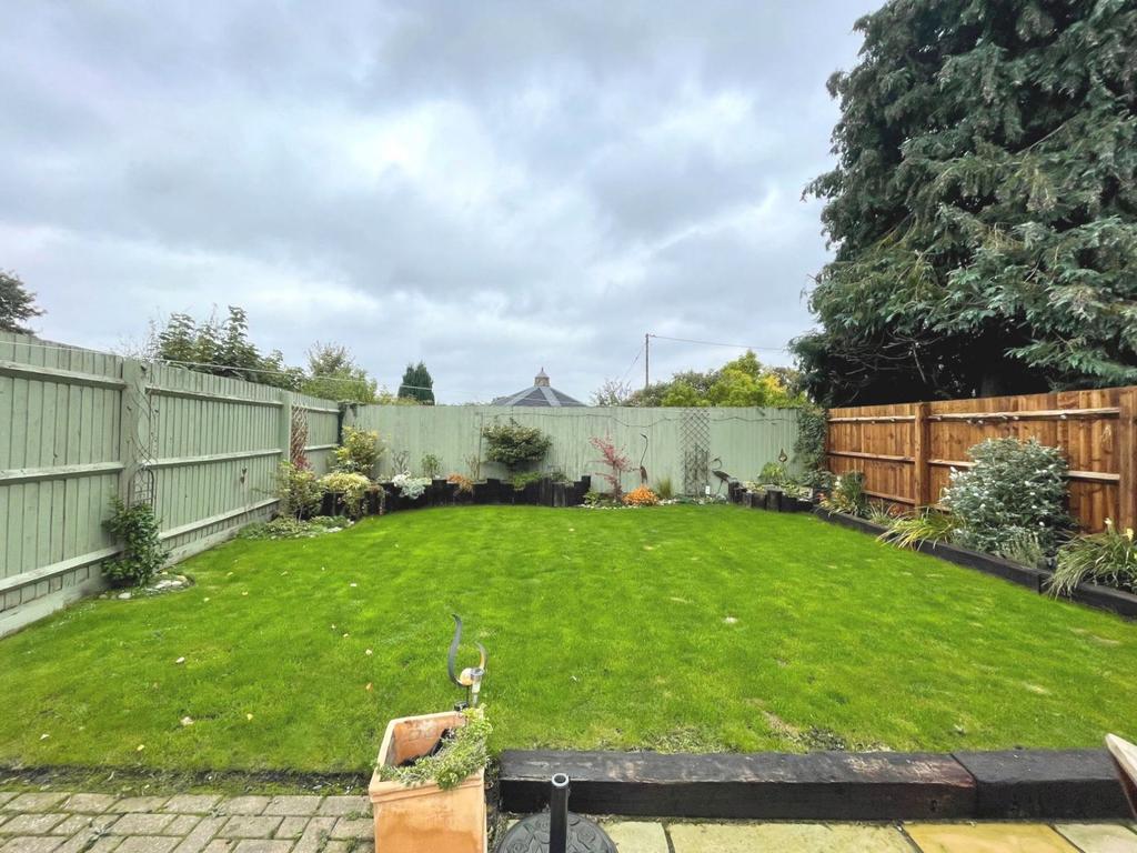 Rear garden
