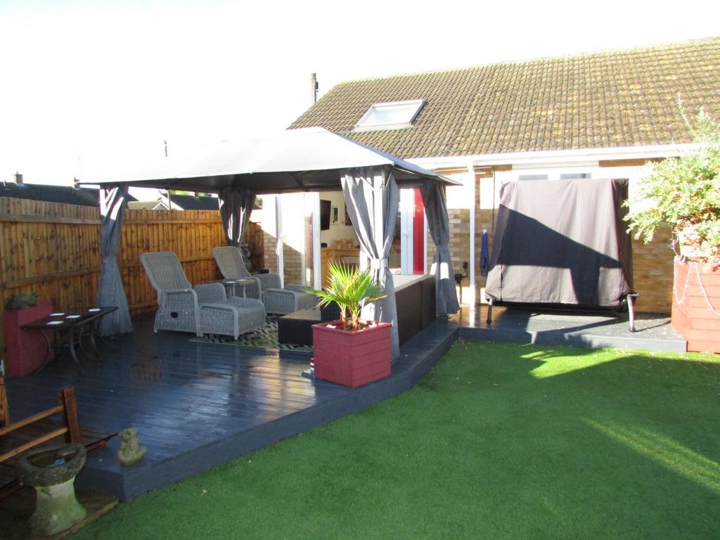 Rear garden
