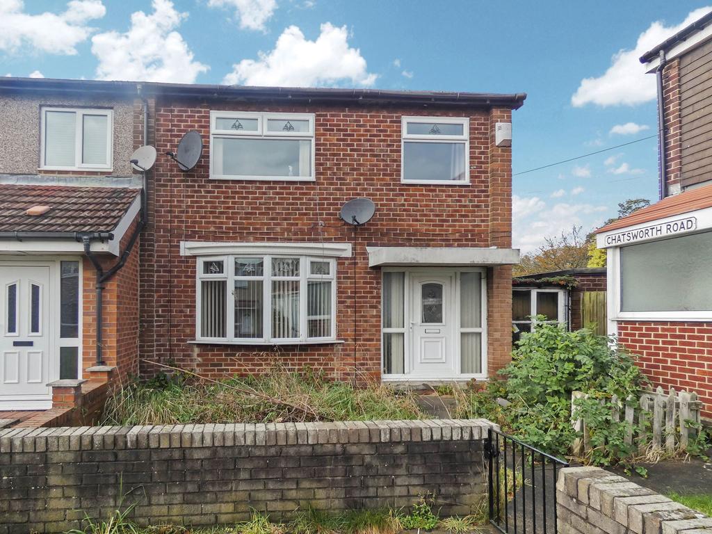 Rowsley Road, Hill Park, Jarrow... 3 bed terraced house £80,000
