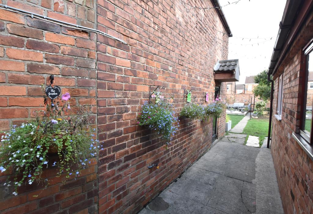 Walk way to garden