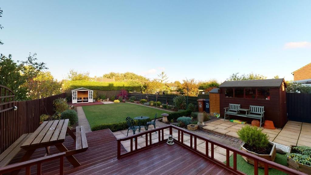 Rear garden