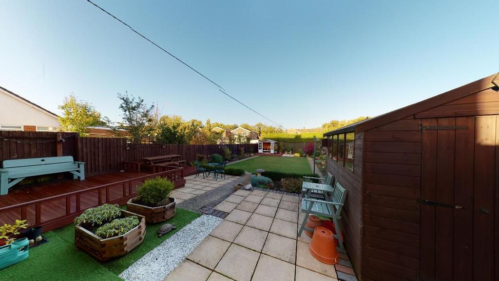Rear garden