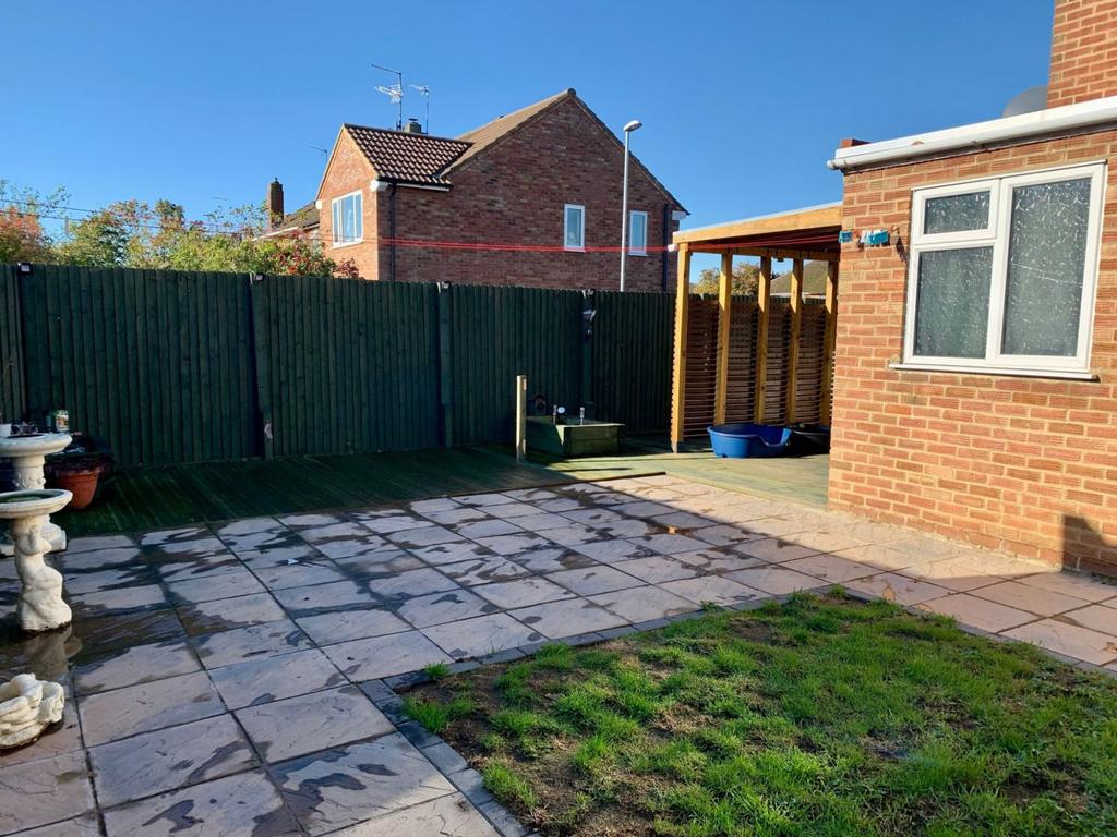 Rear garden