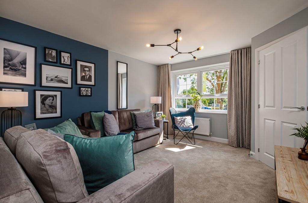 Interior view of our 3 bed Ellerton lounge