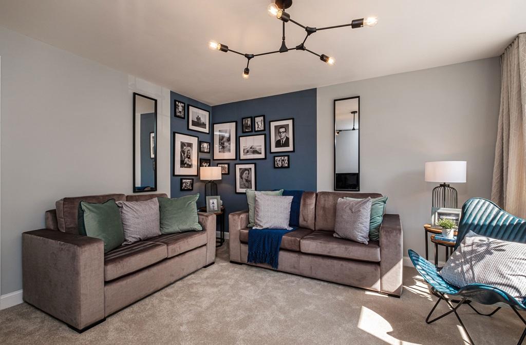 Interior view of our 3 bed Ellerton lounge