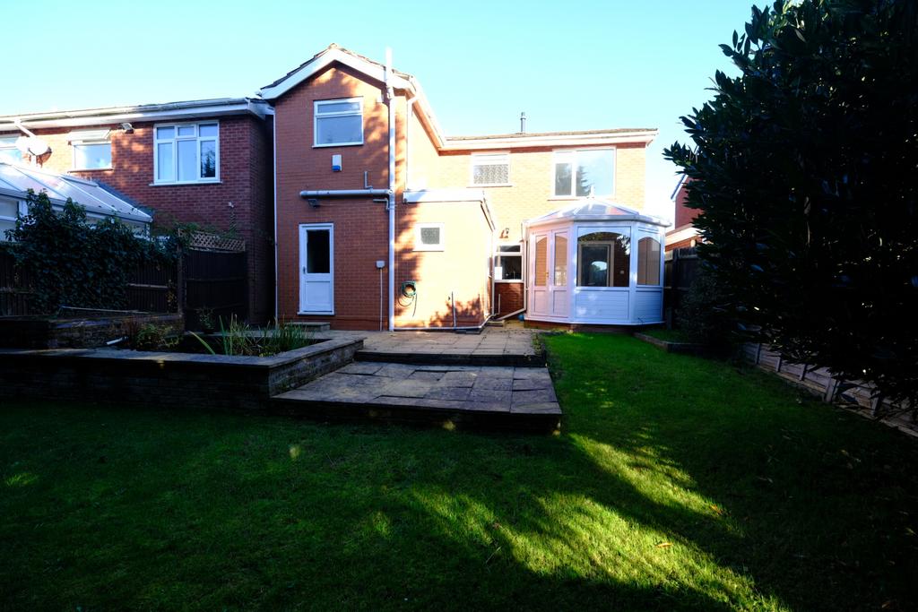 Rear Elevation From End Of Garden