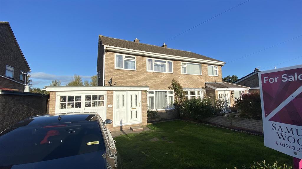 Conway Drive, Shrewsbury 3 bed semidetached house £255,000