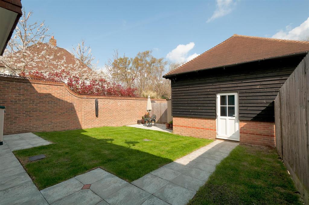 Rear garden