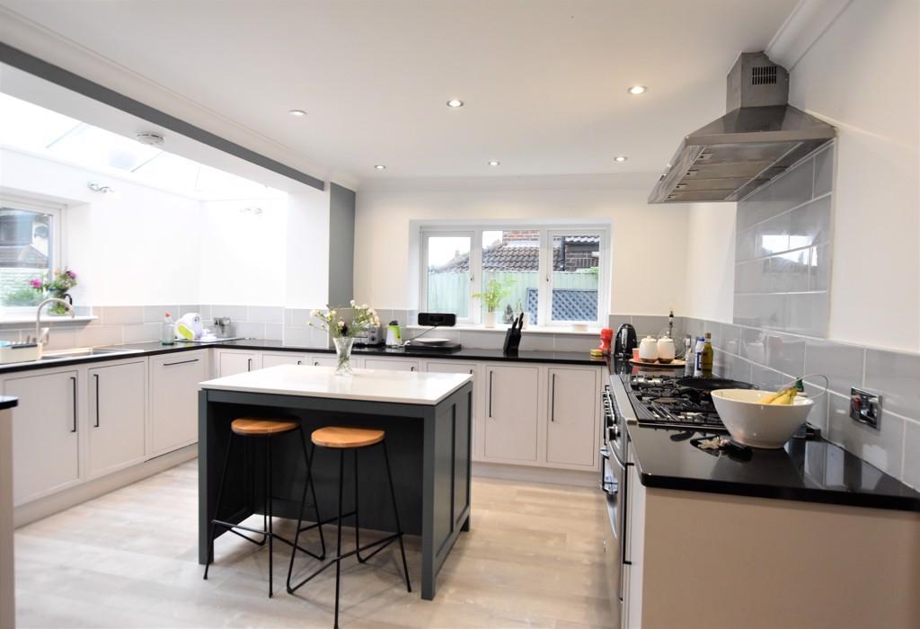 Open plan kitchen