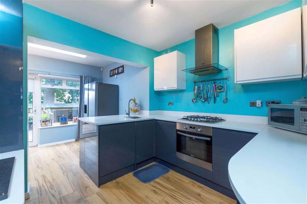 Reverse angle kitchen