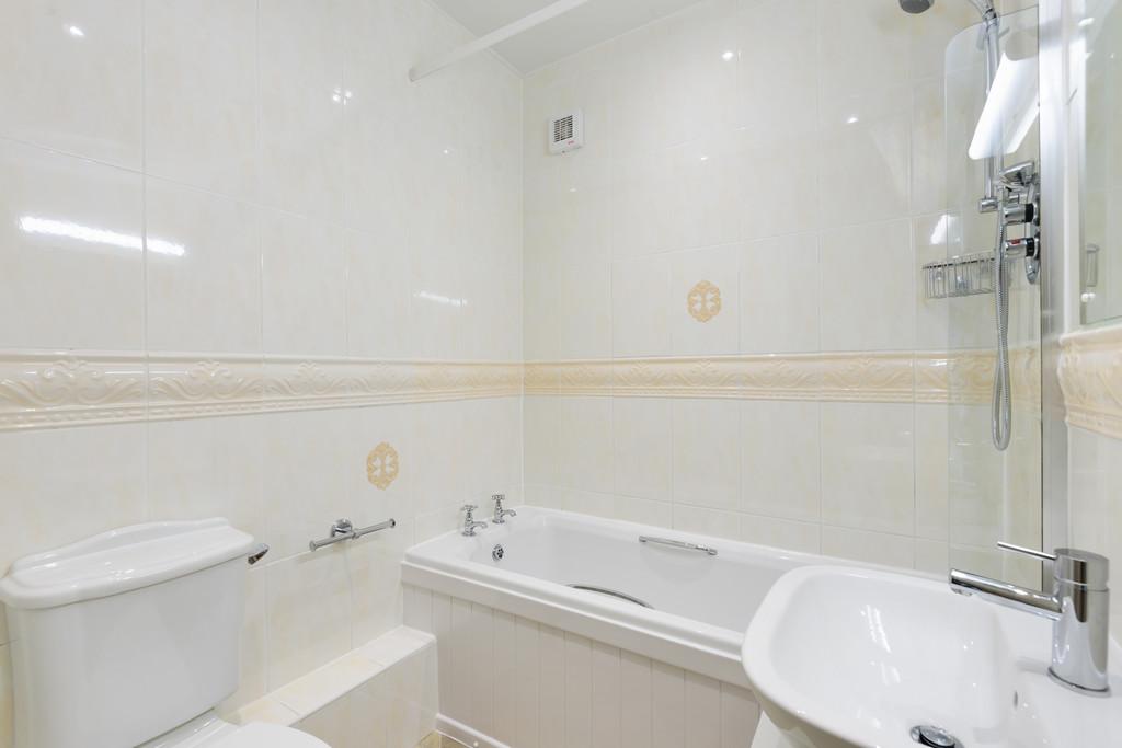 Bathroom with Shower Over Bath