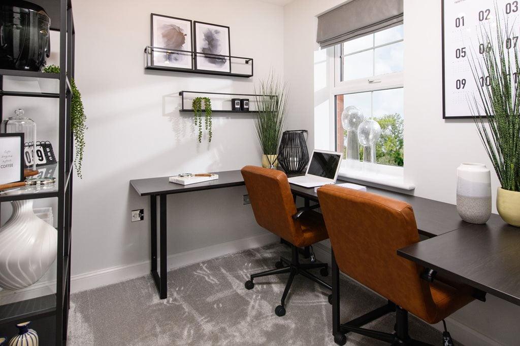 Ground floor home office in the Radleigh
