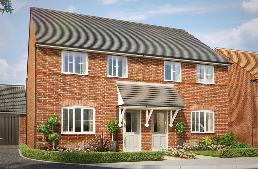 Finchley at J One Seven Old Mill Road, Sandbach CW11 3 bed end of