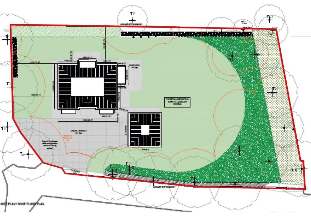 Proposed site layout